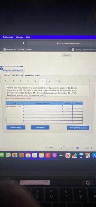 Question 3 Ch 10 Hw Connect Ezto Mheducation Com Problem 10 6a Part 1 Saved Major League Apparel Has Two Classes Of St 6