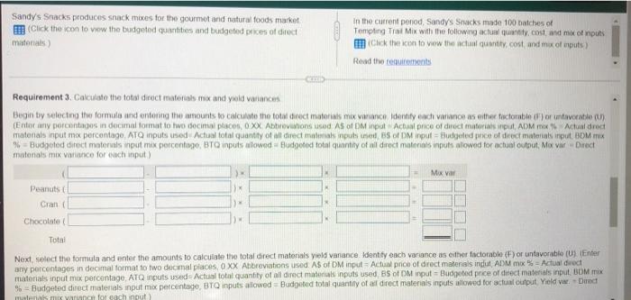 Sandy S Snacks Produces Snack Mixes For The Gourmet And Natural Foods Market Cack The Icon To View The Budgeted Quantit 3