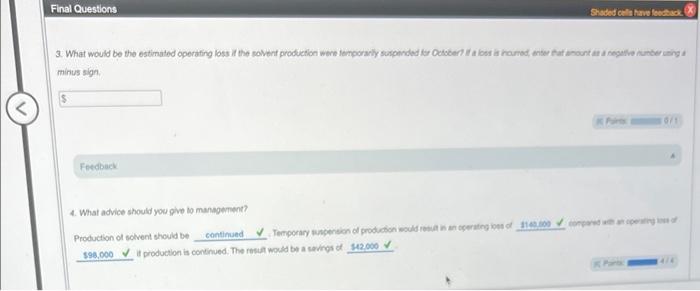 Instructions The Demand For Solvent One Of Numerous Products Manufactured By Logan Industries Inc Has Dropped Sharply 11