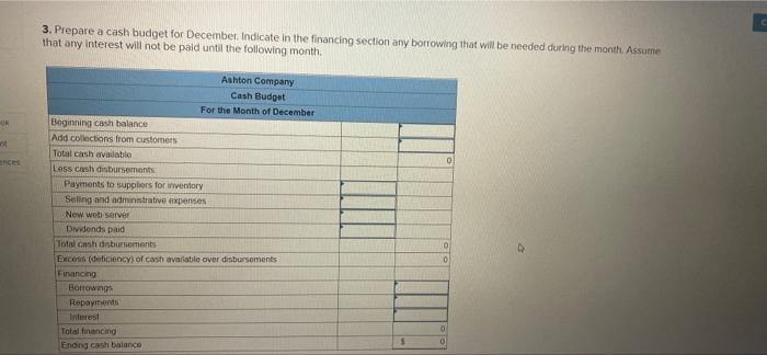 1 Book Elences Problem 9 12 Schedules Of Expected Cash Collections And Disbursements Lo2 You Have Been Asked To Prepar 4