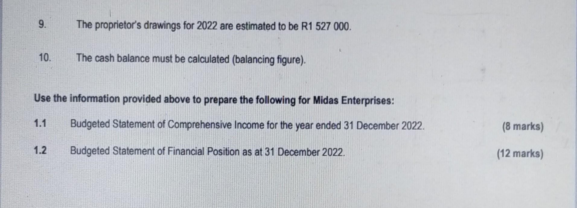 Information The Following Statement Of Comprehensive Income For The Financial Year Ended 31 December 2021 And The Statem 4
