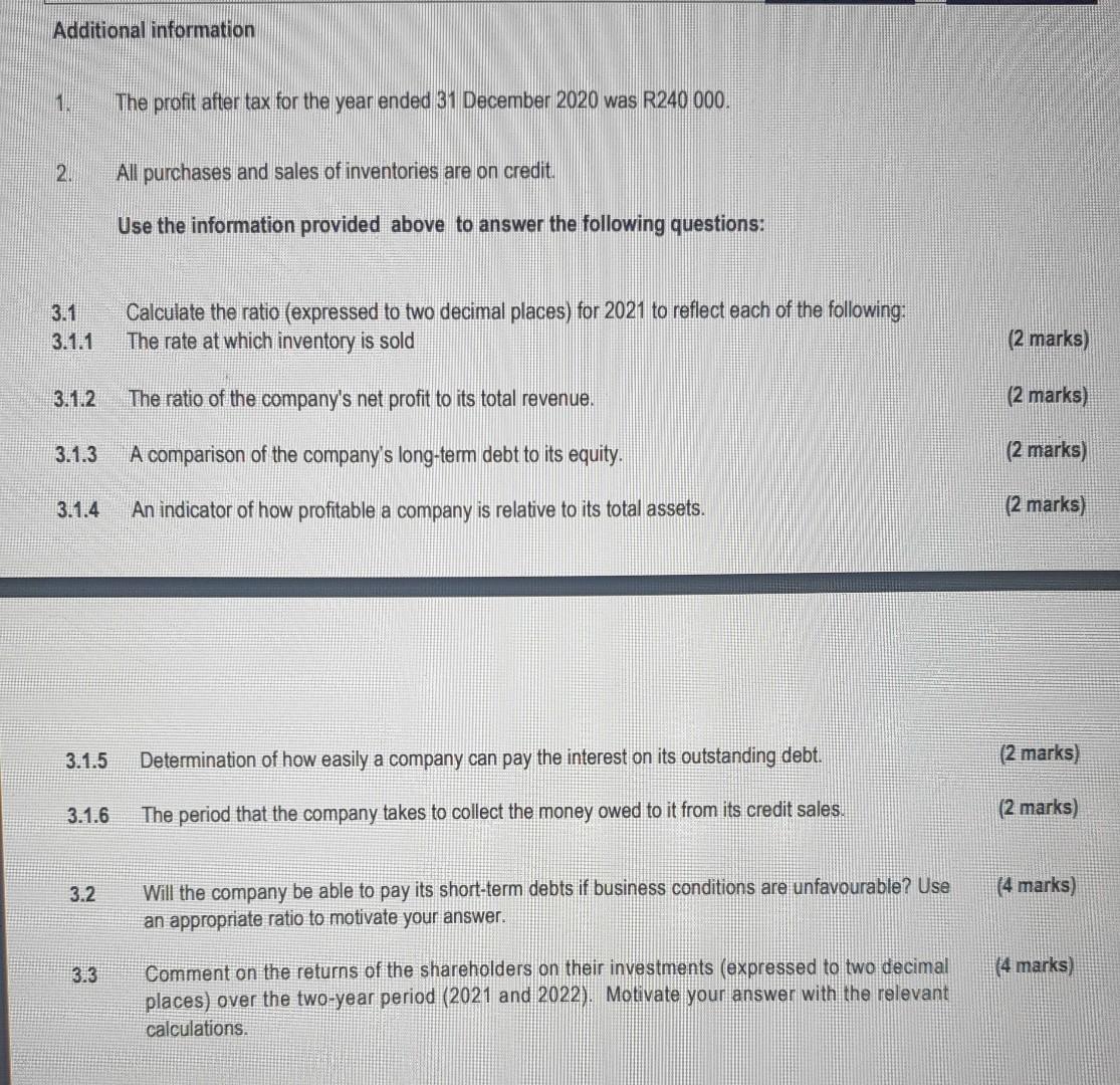 Question 3 Please Assist 3