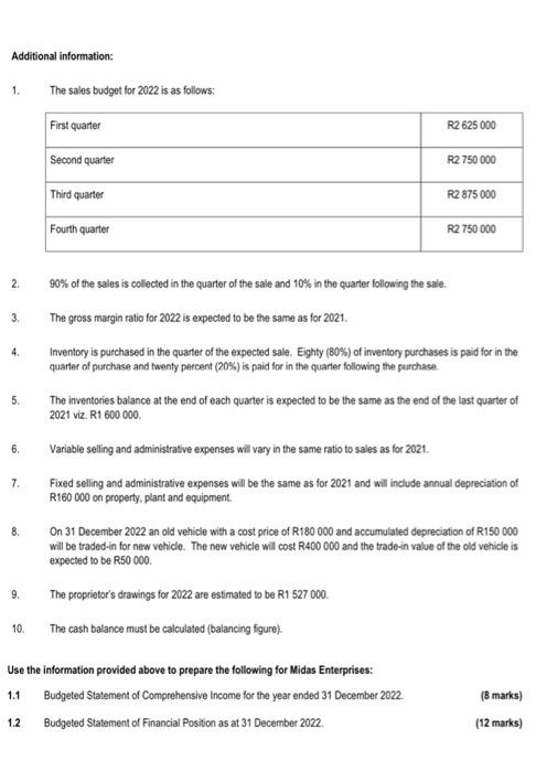 Answer All Une Questions In This Section Question 1 Read The Information Below And Answer The Following Questions Infor 3