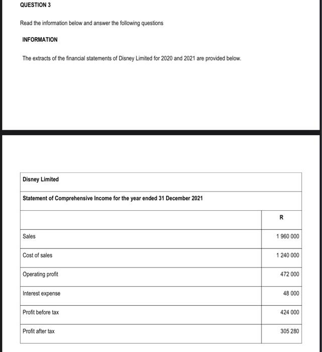 Answer The Questions From The Information Provided 2 1 Use The Information Provided Below To Calculate The Number Of Un 3