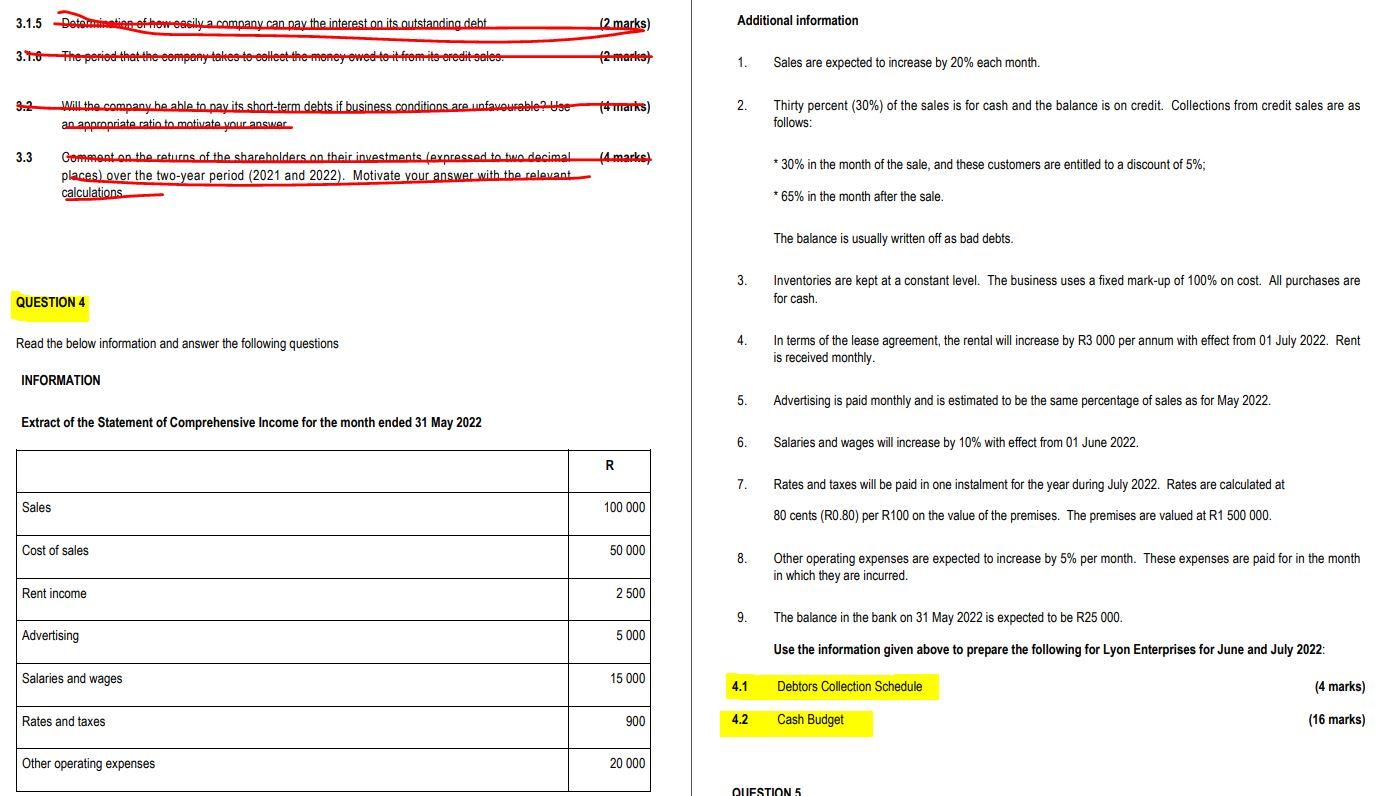 3 1 5 Determination Of How Easily A Company Can Pay The Interest On Its Outstanding Debt 3 1 8 The Peried That The Comp 1