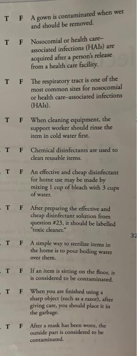 Was Used Multiple Choice Circle The Correct Answer A 40 When Your Hands Are Contaminated While Working In A Health Ca 2