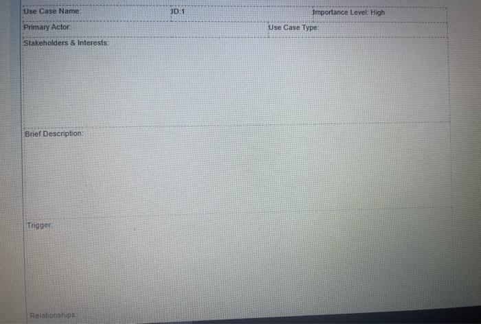 Business Case Use Case Description 8 Marks Q5 R1 Create A Use Case Description For An Online University Registration 2