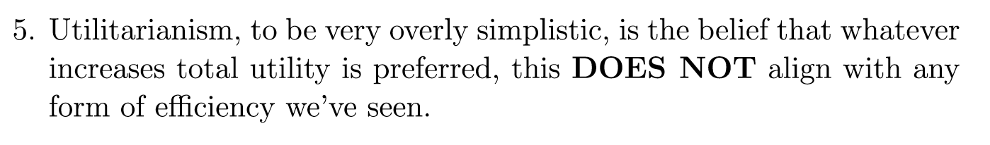 5 Utilitarianism To Be Very Overly Simplistic Is The Belief That Whatever Increases Total Utility Is Preferred This 1