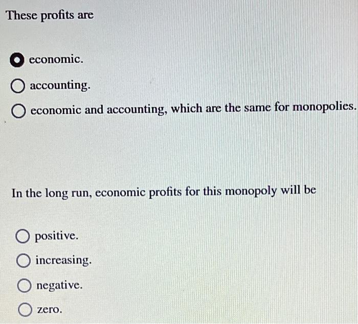 The Graph Illustrates A Monopoly With Constant Marginal Cost And Zero Fixed Cost Use The Graph To Show The Profits And 2