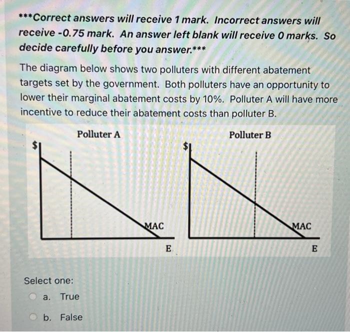 Correct Answers Will Receive 1 Mark Incorrect Answers Will Receive 0 75 Mark An Answer Left Blank Will Receive 0 M 1