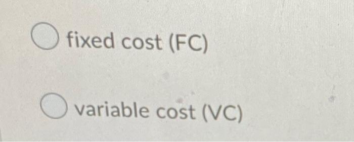 Use The Following Costs Graph Curve Z Stands For Average Variable Cost Avc Average Total Cost Atc X Z Fixed Cost 2