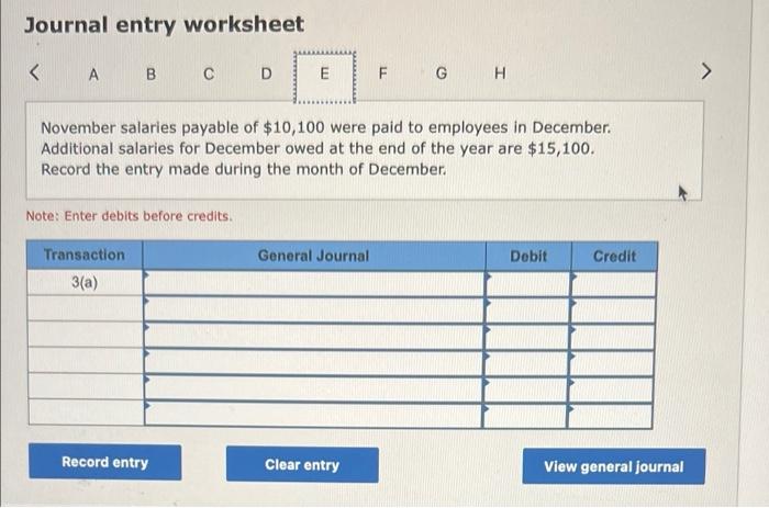 Golden Eagle Company Has The Following Balances At The End Of November November 30 Supplies Prepaid Insurance Salaries 6