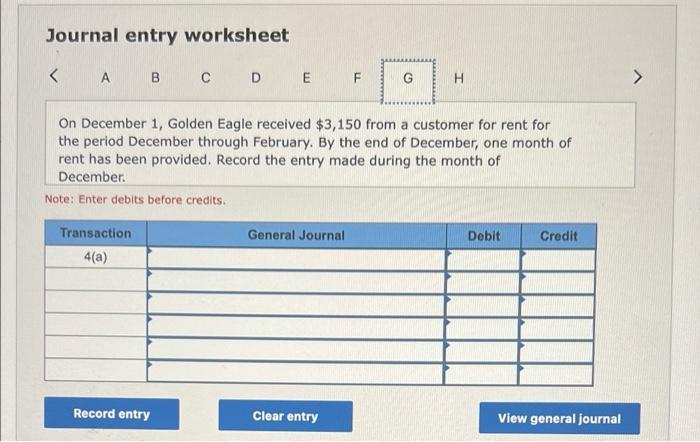 Golden Eagle Company Has The Following Balances At The End Of November November 30 Supplies Prepaid Insurance Salaries 8