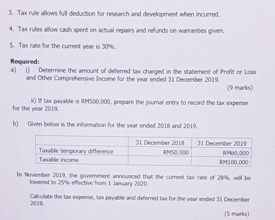 3 Tax Rule Allows Full Deduction For Research And Development When Incurred 4 Tax Rules Allow Cash Spent On Actual Re 1