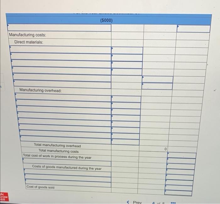 S Yolo Windows A Manufacturer Of Windows For Commercial Buildings Reports The Following Account Information For Last Y 3