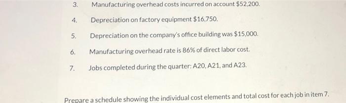 Coronado Printing Corp Uses A Job Order Cost System The Following Data Summarize The Operations Related To The First Q 2