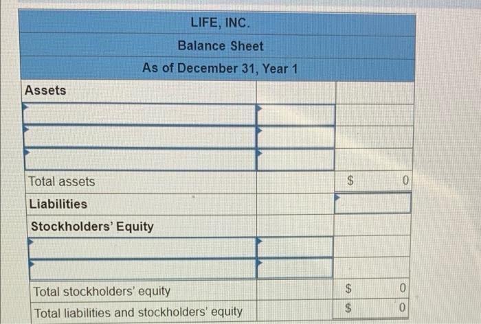 Record The Events Under An Accounting Equation Prepare An Income Statement Balance Sheet And Statement Of Cash Flows 4