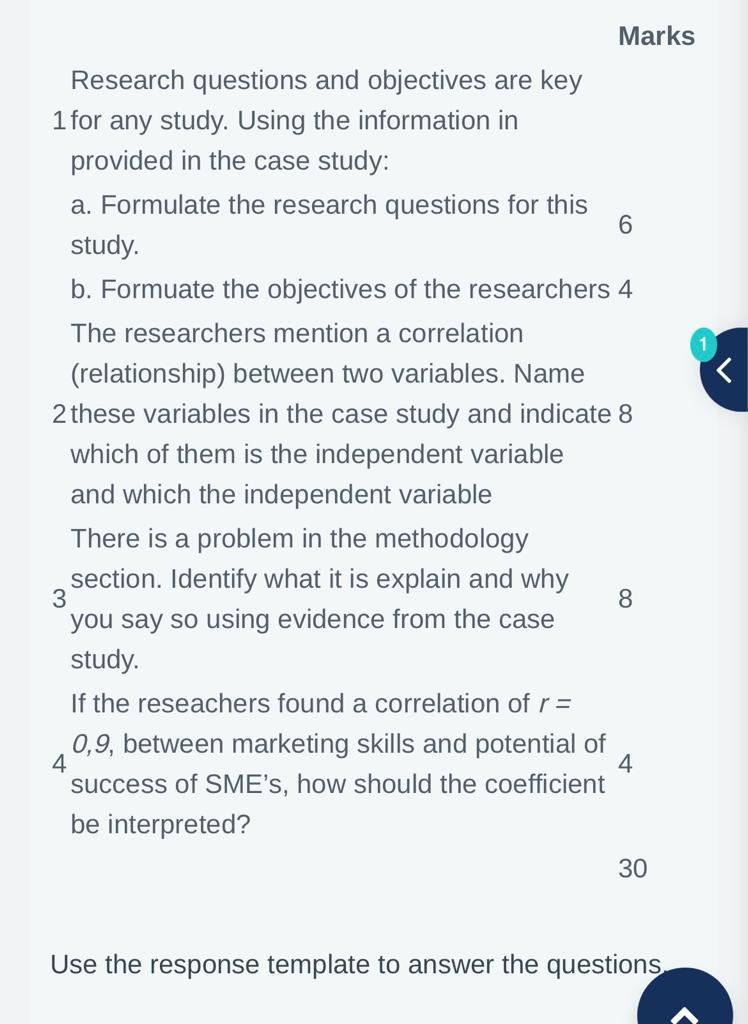 Case Study D Challenges Faced By Sme S In South Africa Are Marketing Skills Needed Michael Cant University Of South A 2
