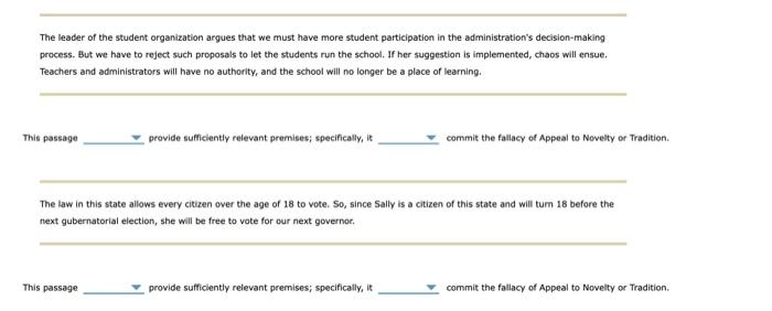 1 Some Improper Forms Fallacies Of Relevance Appeal To Novelty Or Tradition Another Common Type Of Fallacy Is The Ap 2
