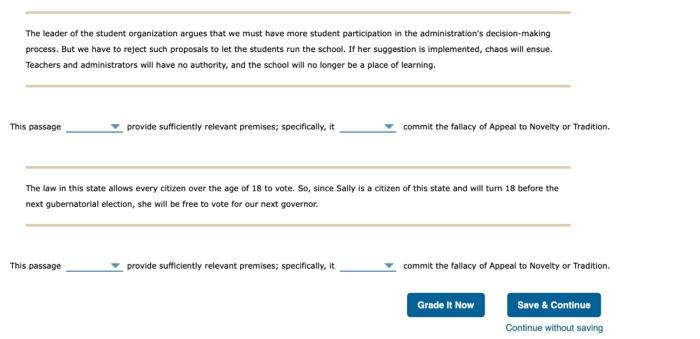Attempts 1 Some Improper Forms Fallacies Of Relevance Appeal To Novelty Or Tradition Another Common Type Of Fallacy 2