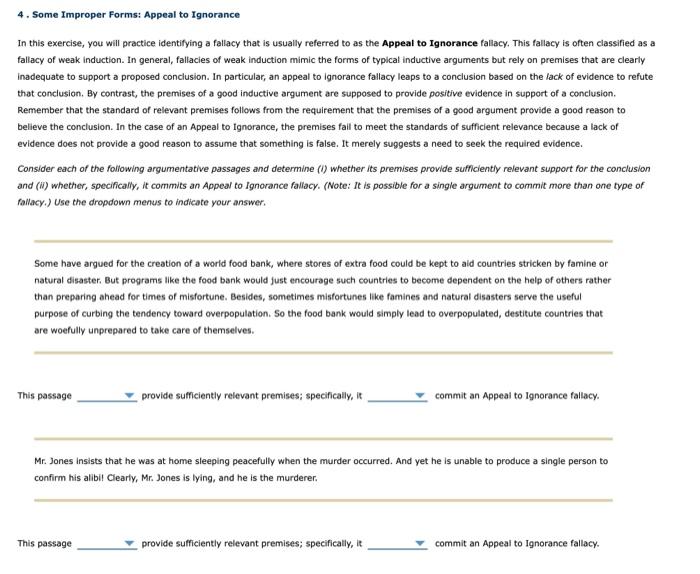Attempts 2 Some Improper Forms Fallacies Of Relevance The Ad Hominem Argument Against The Person Fallacy Now You W 5