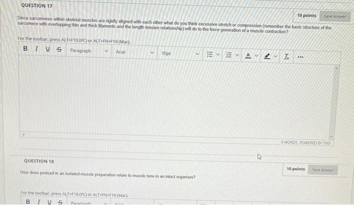 Save Answer Since Sarcomeres Within Skeletal Muscles Are Rigidly Aligned With Each Other What Do You Think Excessive Str 1