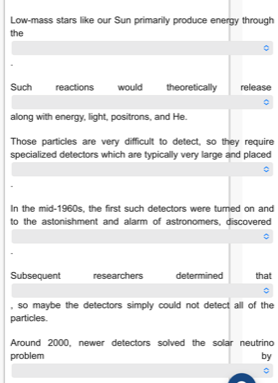 Low Mass Stars Like Our Sun Primarily Produce Energy Through The Such Reactions Would Theoretically Release Along With E 1