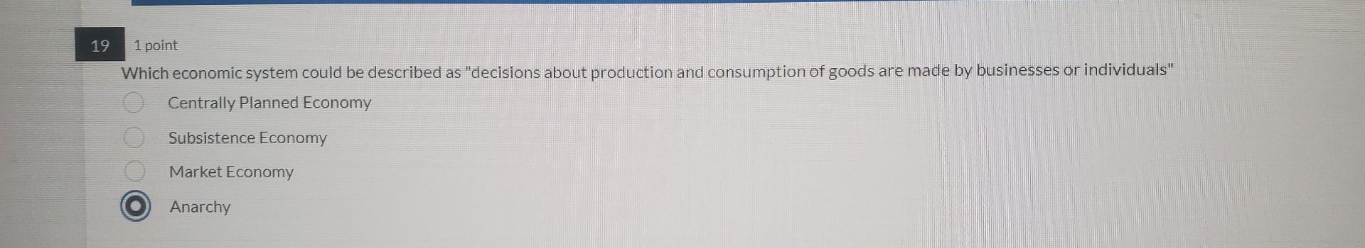 20 1 Point What Is The Environment Cultural Factors Oooo Biotic Factors Abiotic Factors All Of The Other Answers You 2