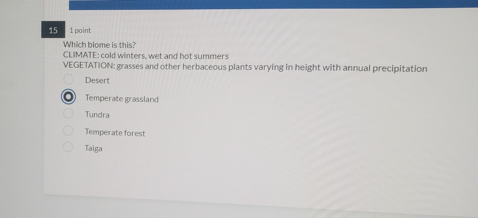 20 1 Point What Is The Environment Cultural Factors Oooo Biotic Factors Abiotic Factors All Of The Other Answers You 6