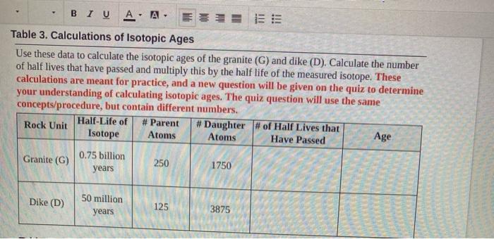 I To Complete Worksheet See Instructions In The Textbook Ch 9 Investigation Table 1 Descriptions Of Features Read 3