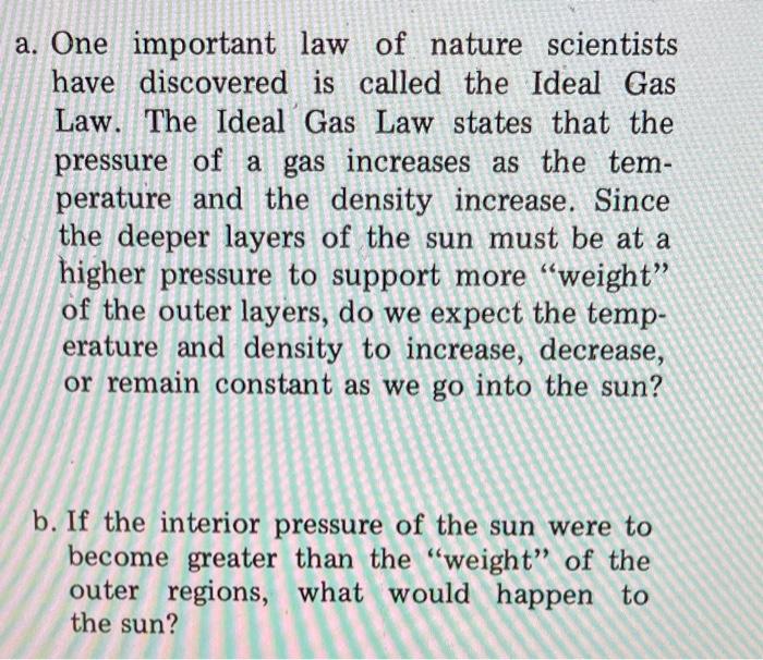 18 Even Though We Cannot View The Interior Of The Sun Astronomers Have Deduced Models For The Solar Interior The Diag 3