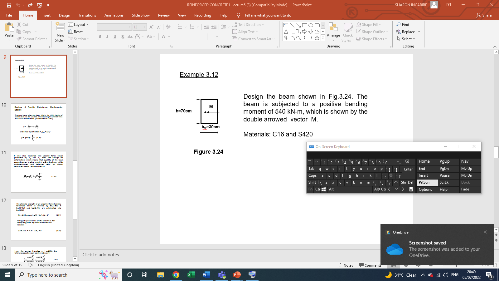 Paste 10 9 11 8 12 File 13 Home Insert Cut E Copy Format Painter Clipboard Hh Jaimale 1 12 Di 130 Medades Of 0 063 W 1