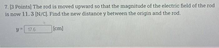 15 Points The Figure Shows A Rod With Its Central Axis Along The Y Axis And A Ring With Its Central Axis Along The X A 3