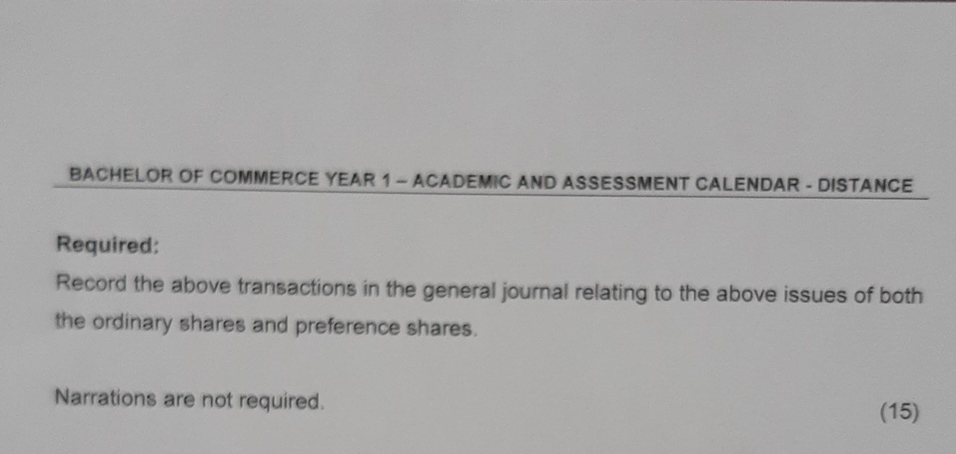 Question Four 15 Mark Limited Was Incorporated On 1 January 2019 Authorised Share Capital Was 1 000 000 Ordinary Sha 2