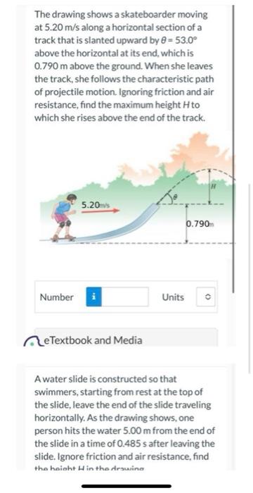 Sunburt Compivor Lagi M Preparation For This Problem The Drawing Shows A Person Who Starting From Rest At The Top Of A 2