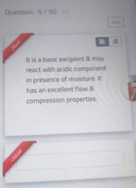 Question 20 50 Water Proofing Of Tablets Not Important For Sugar Coating By Sub Coating Of Tablets Affects Adhesion O 6