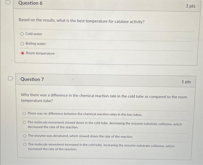 The Goal Of This Laboratory Exercise Is To Explore Enzyme Specificity As Well As The Effects Of Several Factors Influenc 5