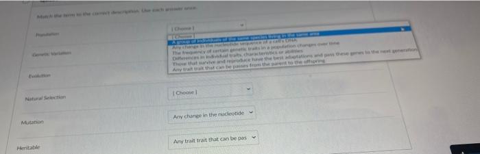 Prystater Evolution Mutation Heritable Chomel C A Grine Aly Ther The Free Ona Differences Individual Traits Characteri 1