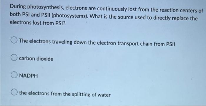 Where Would I Expect To Find G3p In A Photosynthesizing Plant Chloroplast Reaction Centers The Stroma Of Chloroplasts T 2
