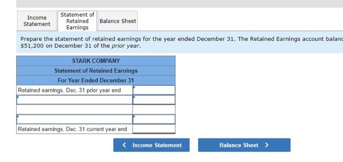 Following Are The Accounts And Balances In Random Order From The Adjusted Trial Balance Of Stark Company Notes Payabl 3