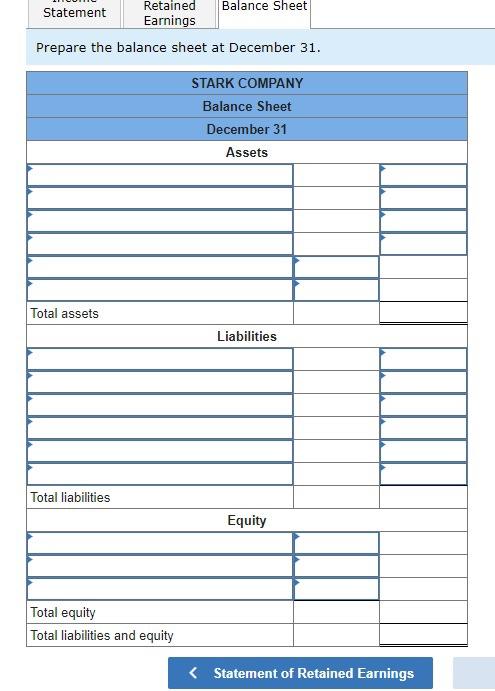 Following Are The Accounts And Balances In Random Order From The Adjusted Trial Balance Of Stark Company Notes Payabl 4