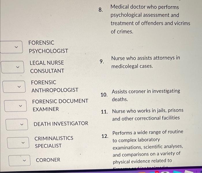 1 Determines The Cause Of Death By Examination Of A Cadaver Via Autopsy Usually During The Investigation Of Criminal L 3
