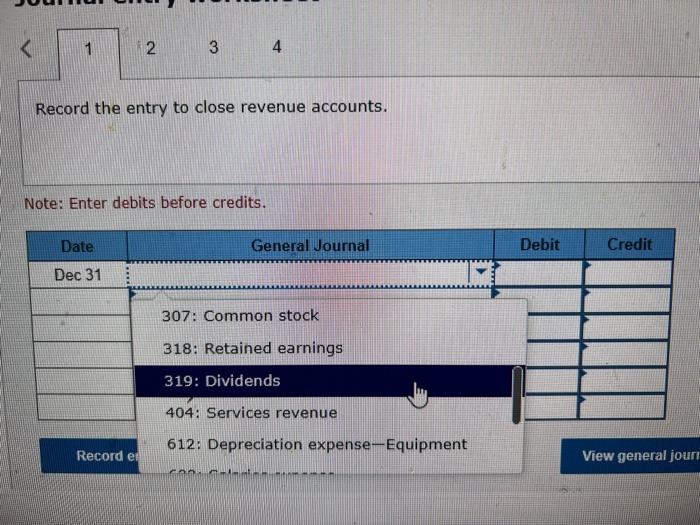 The Following Adjusted Trial Balance Contains The Accounts And Year End Balances Of Cruz Company As Of December 31 No A 4