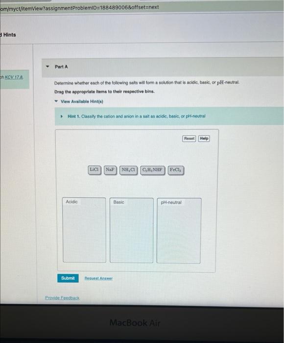 Om Myct Itemview Assignment Problemid 188489006 Offset Next Hints Ch Kcv 17 8 Part A Determine Whether Each Of The Follo 1