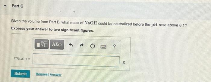 Part B If The Volume Of Blood In A Normal Adult Is 4 6 L What Mass Of Hci Could Be Neutralized By The Buffering Syste 2