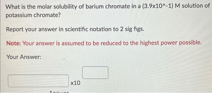 Question 1 1 Point At A Certain Temperature The Solubility Of Calcium Fluoride Is 7 3x10 6 M What Is The Ksp Rep 4