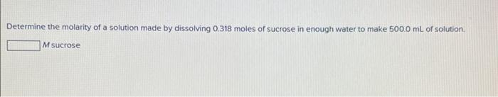 Determine The Boiling Point Of An Aqueous Solution That Is 0 269 M Glycerol Determine The Molality Of A Solution Made 3