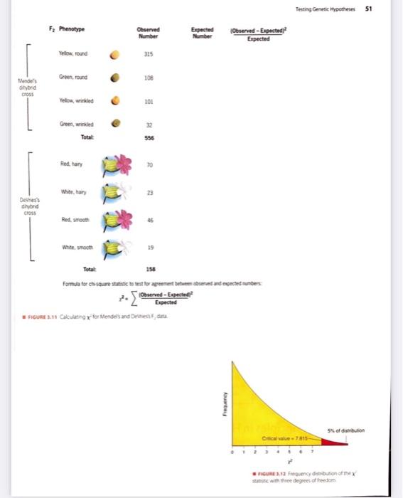 Two Examples Data From Mendel And Devries In Genetics We Are Usually Interested In Deciding Whether Or Not The Results 2