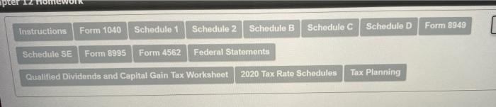 Instructions Note This Problem Is For The 2020 Tax Year Beth R Jordan Lives At 2322 Skyview Road Mesa Az 85201 She 7
