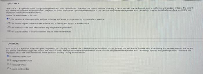Question 1 Case Study A 4 Year Old Male Is Brought To His Pediatrician S Offer By His Mother She States That She Has S 1
